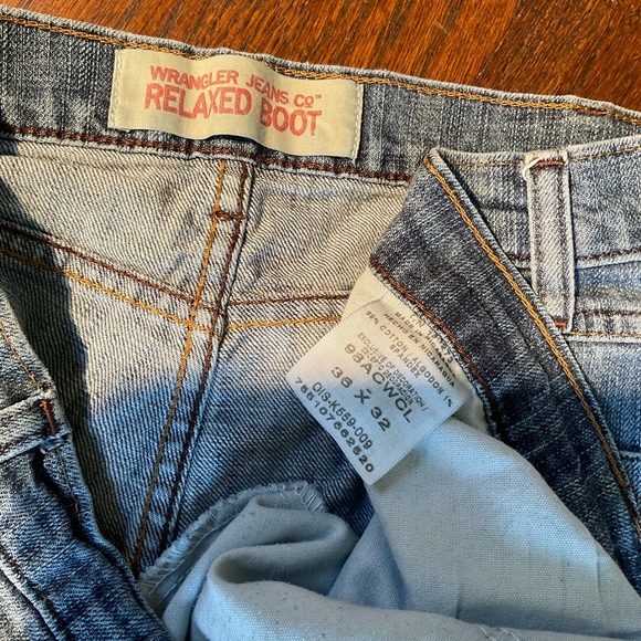 Wrangler Jeans Co Relaxed Boot Men’s Jeans 36”x32” - Picture 3 of 11